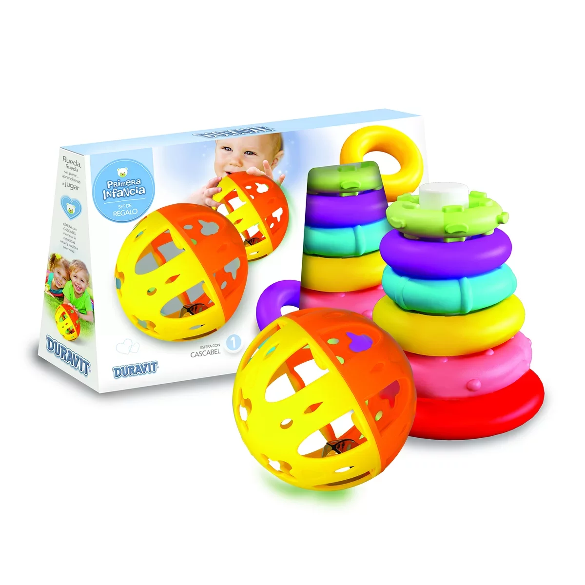 DURAVIT - Set Sonajero y Torre de Encastre