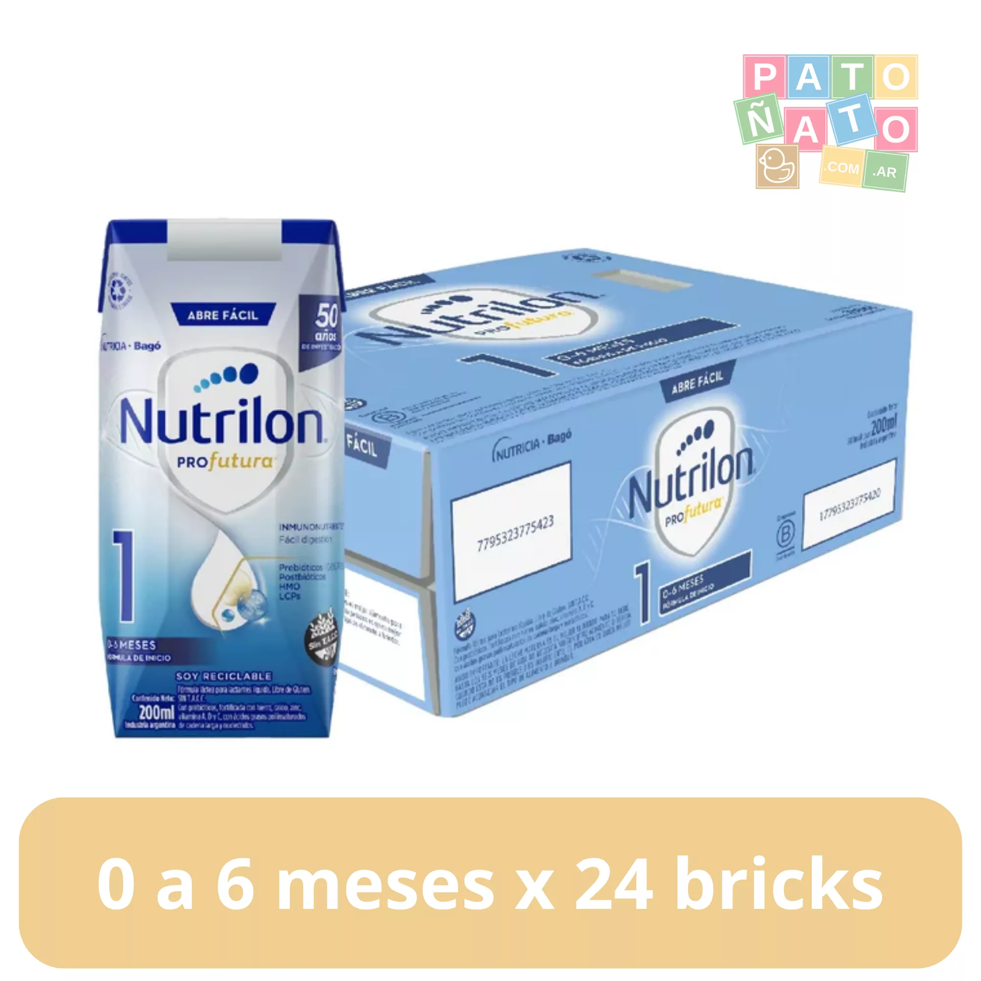 Nutrilon 1 x 200 ml. x 24 bricks