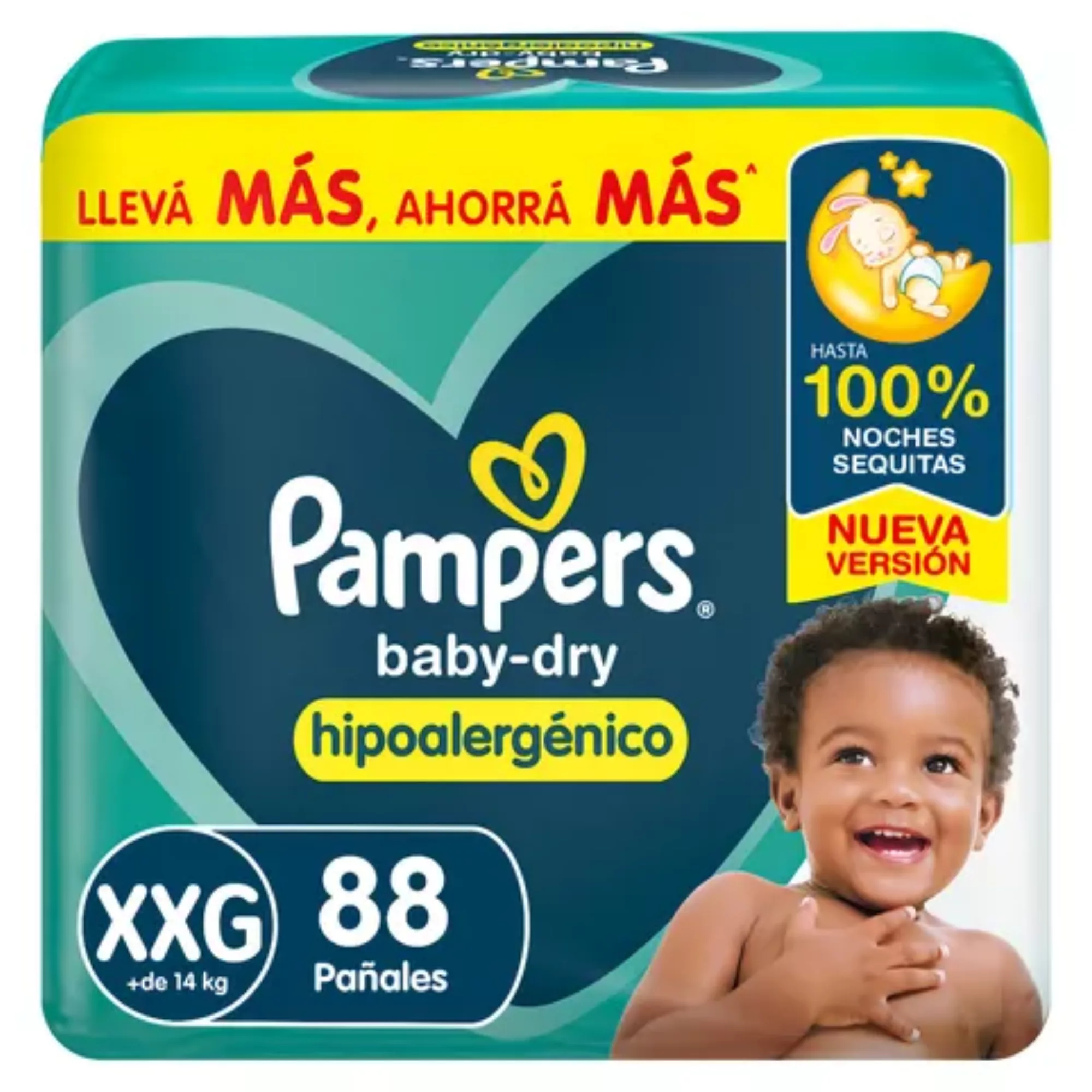 Pampers Baby Dry XXG x 88